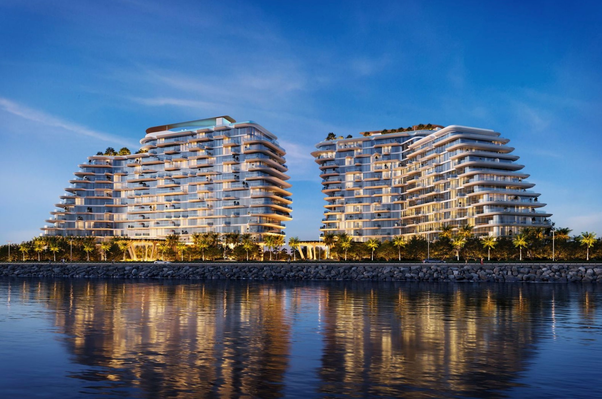 PASSO by BEYOND - Luxury twin towers Palm Jumeirah Dubai with sculptural architecture and waterfront views